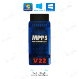 MPPS V22 HQ - PRO 100% illimité - Boot + Tricore