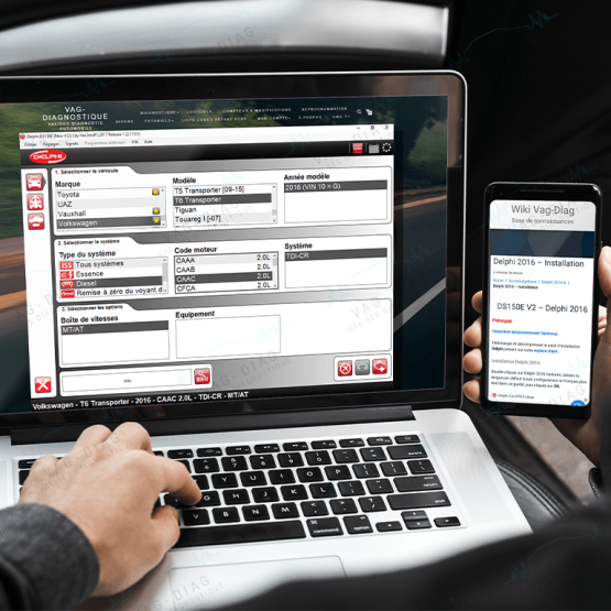 Autocom original 2021 - un an d'abonnement + VCI incluse