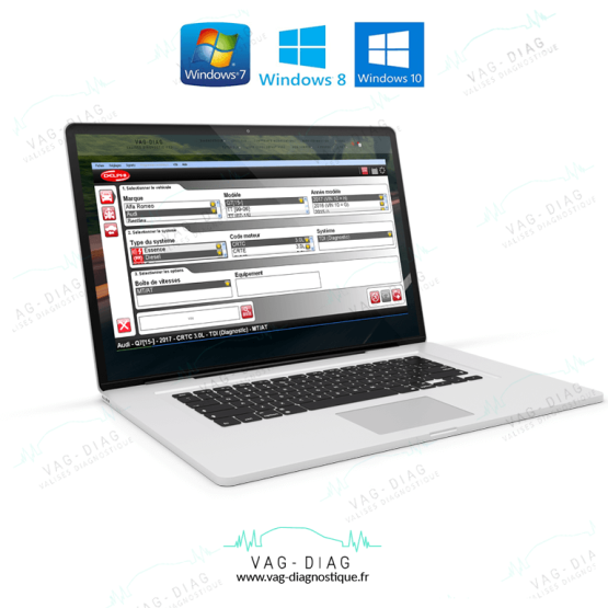 Multidiag : Logiciel Delphi 2017.3 R3