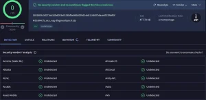 VirusTotal analyse antivirus mscomctl.ocx_vag-diagnostique.fr.zip